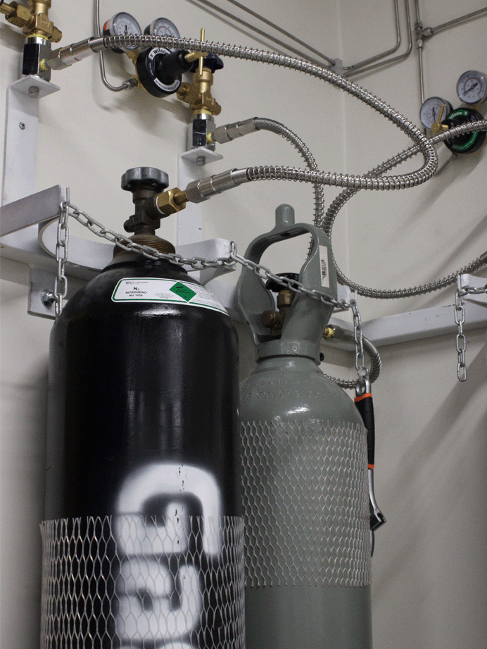 Cilindro de gas CO2 de alta pureza para laboratorios GasLab